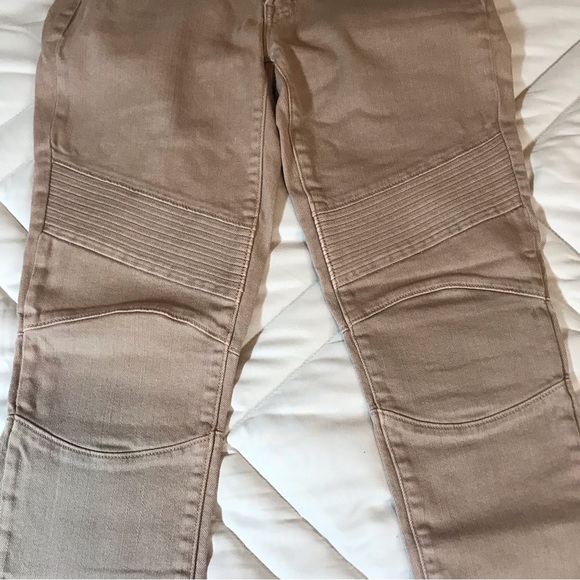 J. Crew stretch tan skinny jeans. Size 28. - Picture 2 of 11